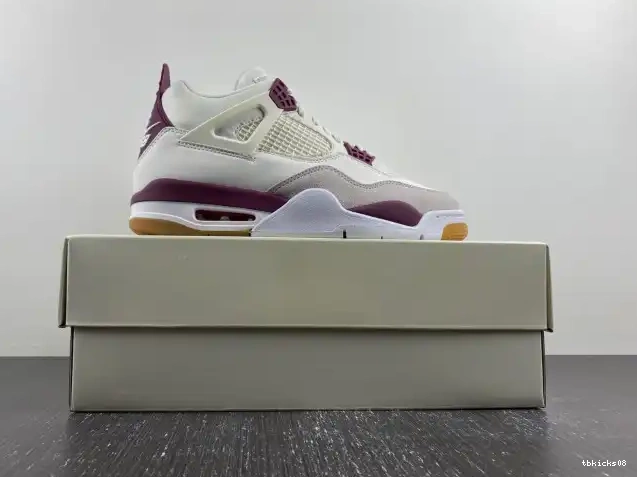 Rep TBkick SB 4 Red x Sapphire Jordan DR5415-102 0606